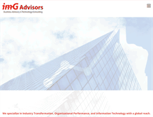 Tablet Screenshot of img-advisors.com